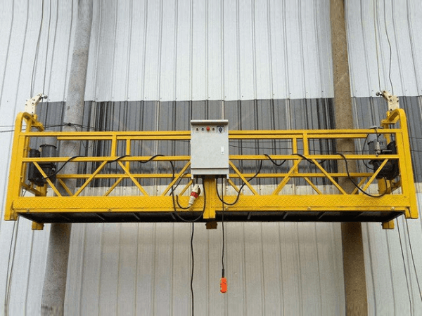 rope suspended platform cradle