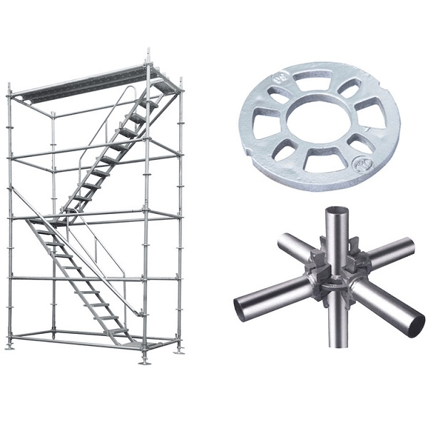 Ring lock scaffolding system