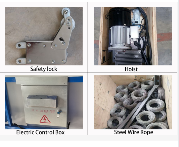 parts of hanging platform